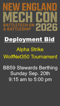 Deployment Bid: Alpha Strike WolfNet 350 Tournament