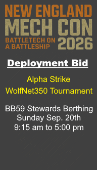 Deployment Bid: Alpha Strike WolfNet 350 Tournament