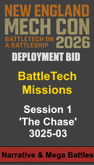 Deployment Bid: Battletech Missions Session 1, 3025-3