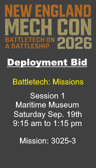 Deployment Bid: Battletech Missions Session 1, 3025-3