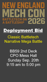 Deployment Bid: Classic Battletech Narrative Mega Battle