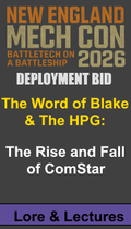 Deployment Bid: History of ComStar Lore Panel