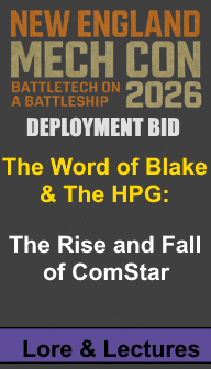 Deployment Bid: History of ComStar Lore Panel
