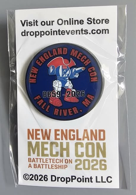 Commemorative Pin - New England Mech Con 2026