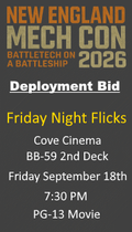 Deployment Bid: Friday Night Flicks