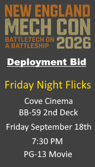 Deployment Bid: Friday Night Flicks