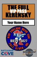 The Full Kerensky VIP Pass - New England Mech Con 2027