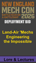 Deployment Bid: Land-Air Mech Lore Panel