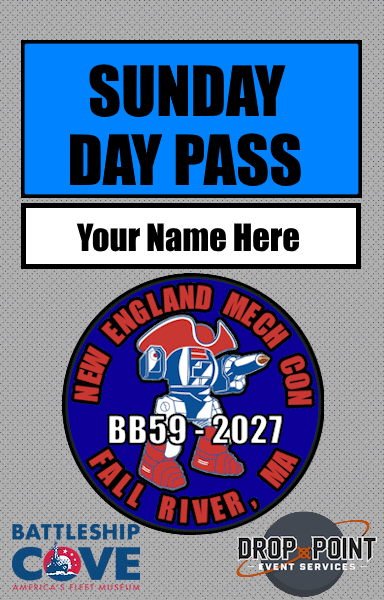 Sunday Day Pass - New England Mech Con 2027