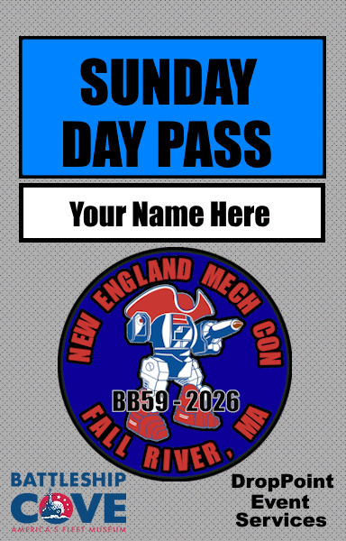 Sunday Day Pass - New England Mech Con 2026