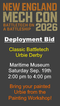 Deployment Bid: Classic Battletech Urby Derby