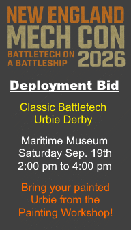 Deployment Bid: Classic Battletech Urby Derby