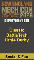 Deployment Bid: Classic Battletech Urbie Derby